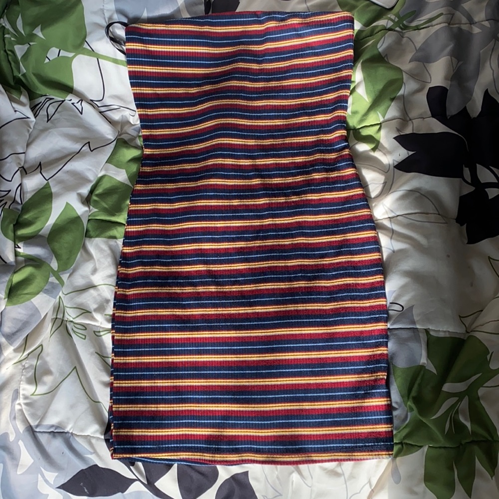 Women’s Stripped Body Con Dress